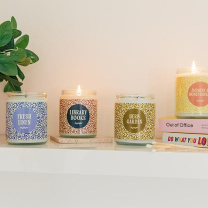 CANDLES - Fragrant Handmade Soy Blend Candles Aroma Decor Fragrance Scent