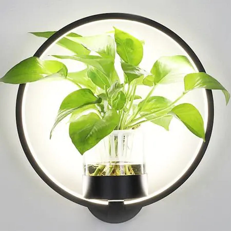 Modern Wall Plant LED Lamp