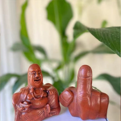 LAUGHING BUDDHA Sculpture Resin Handicraft Ornament Decoration