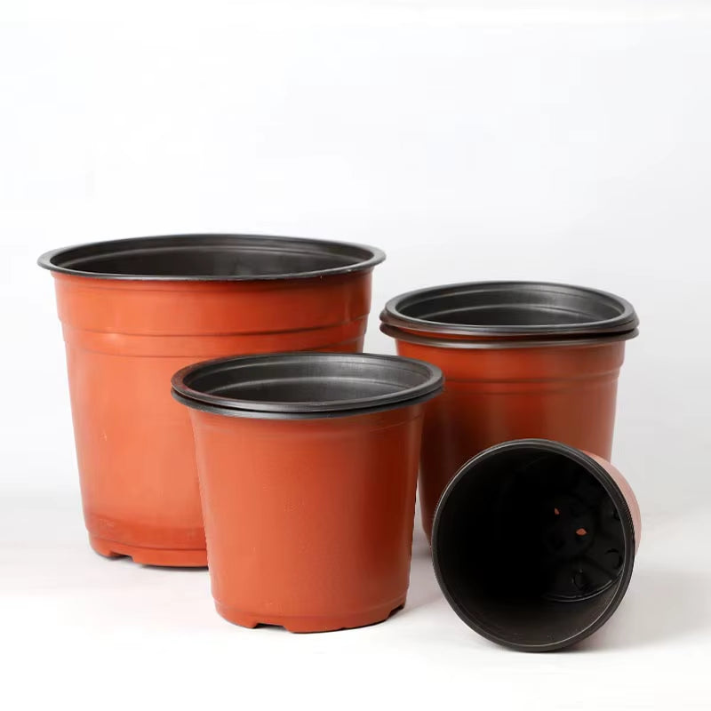 50Pcs Plant Pot Planting Flower Nursery Starter Cup Grow Home Flowerpot Gardening Container with Hollows Garden Tool