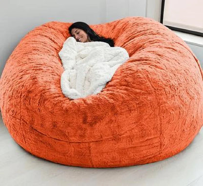 Dropshipping Big Bean Bag Sofa Puff No Filler Floor Seat Futon Lazy Sofa Bed Couch Tatami Comfy Lounge Chair