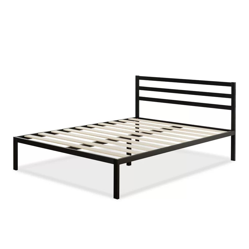 Santrell 14-Inch Contemporary Metal Platform Bed