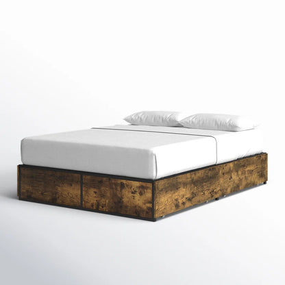 Julana Storage Platform Bed with 4 Drawers No Headboard