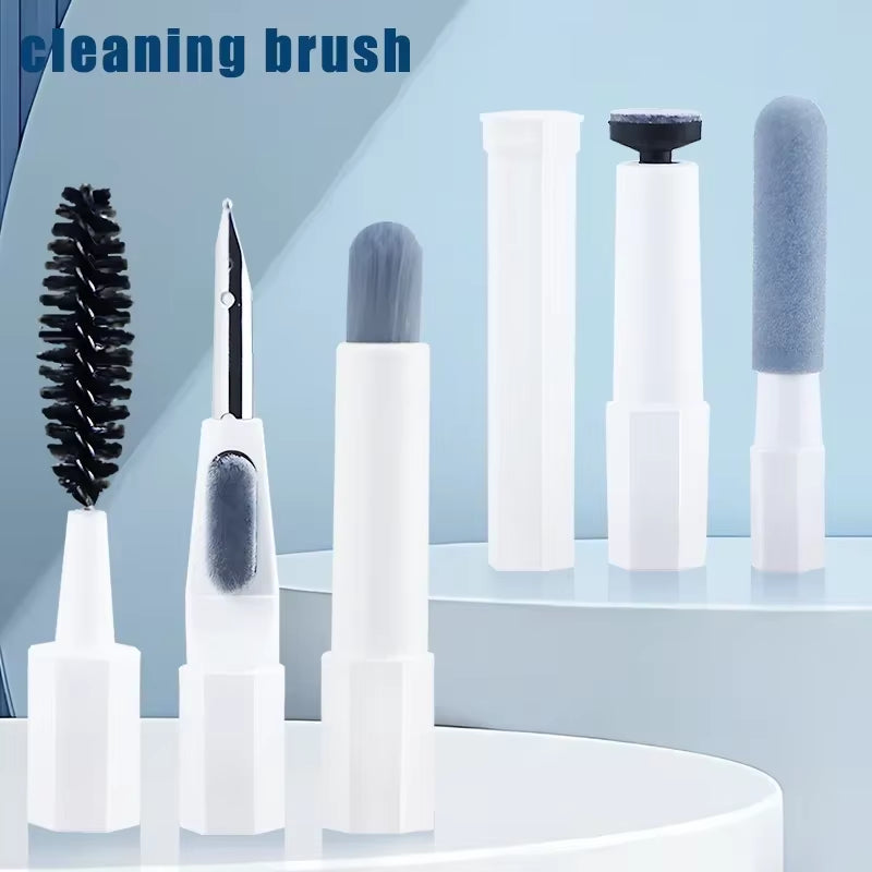 20-In-1 Cleaner Kit Earphones Cleaning Pen Screen Cleaning Tools Computer Keyboard Brush Keycap Puller Multifunctional Brush Kit