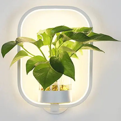 Modern Wall Plant LED Lamp